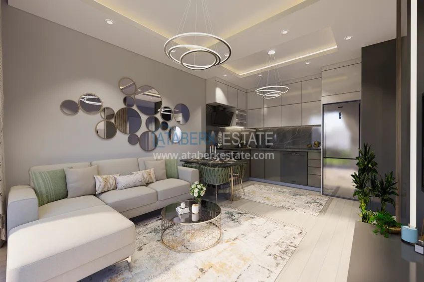 Приобрести Новый проект на этапе котлована – Алания, район Оба, открыт для ВНЖ 3 