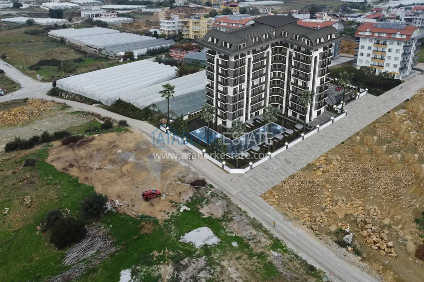Курортная недвижимость с видом на море по выгодным ценам на этапе котлована – Алания, Паяллар 4 