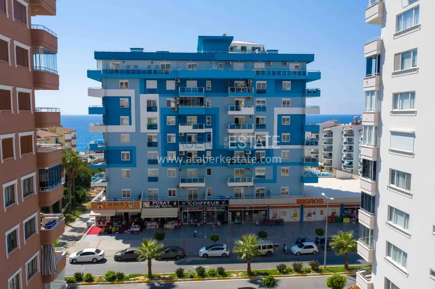 Квартира 2+1 с террасой 70 м² в Алании, район Махмутлар - с мебелью и видом на море  4 
