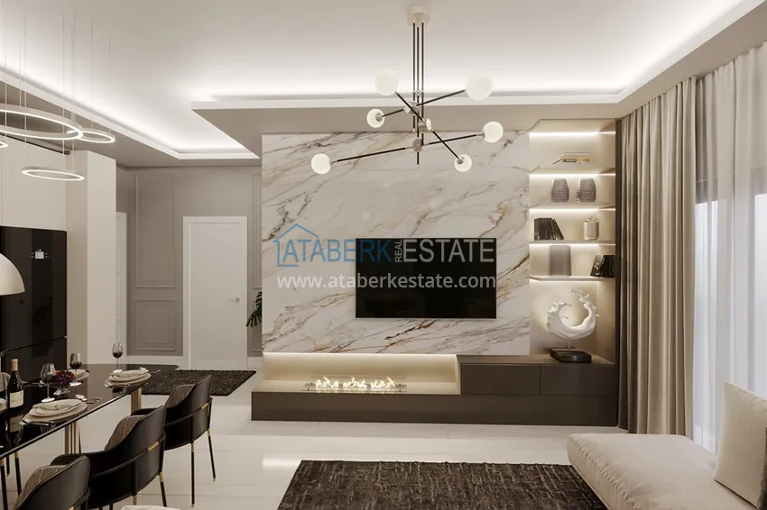 Приобрести Старт продаж! Квартиры на этапе котлована в районе Оба, Алания 4 