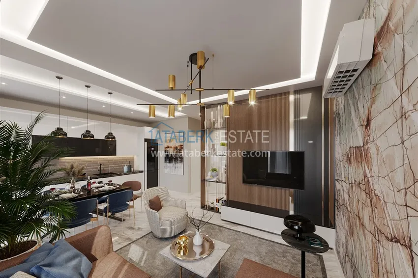 Приобрести Старт продаж! Квартиры на этапе котлована в районе Оба, Алания 12 