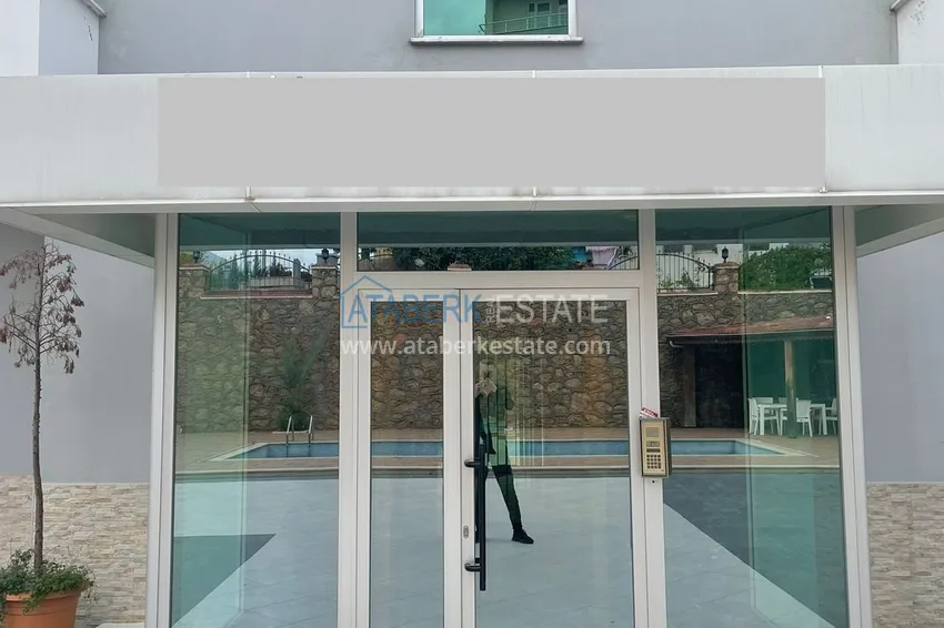 Квартира 2+1 с отдельной кухней в жилом комплексе – Алания, район Оба  4 