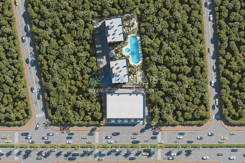 Квартиры по доступным ценам в строящемся жилом комплексе – Анталия, Алтынташ  4 