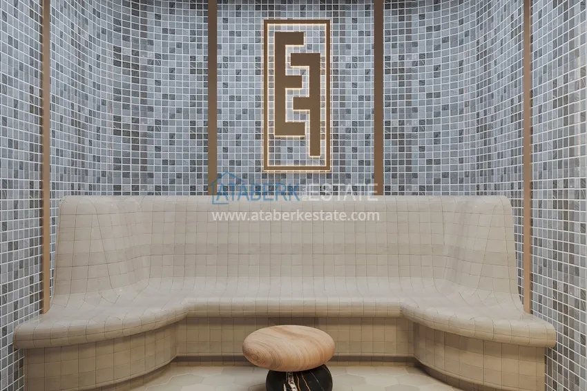 Новый проект малоэтажной резиденции в Алании район Оба 10 