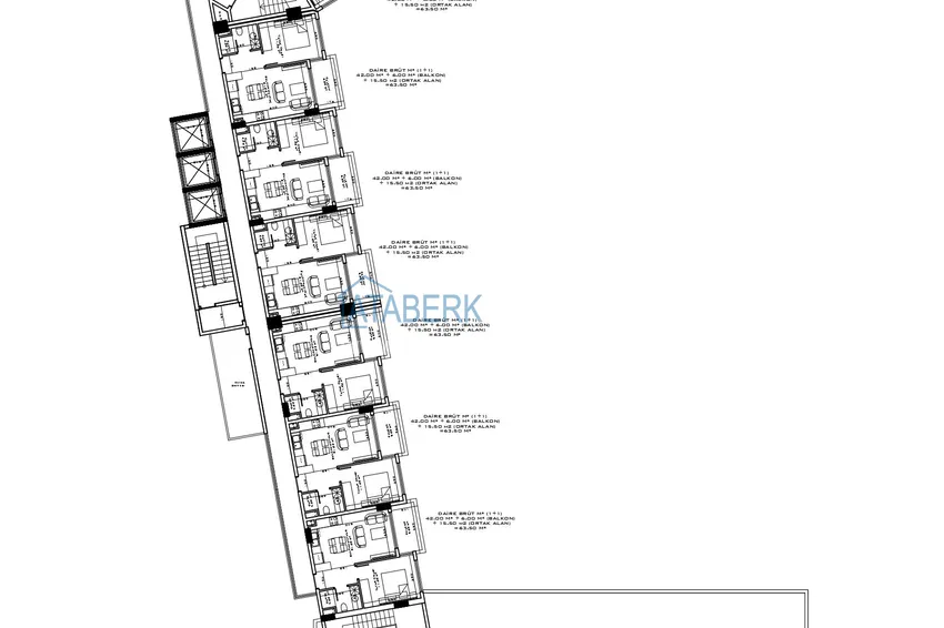 Купить дешево Инвестиционно-привлекательный проект офф-плана в Анталии, район Алтынташ  5 