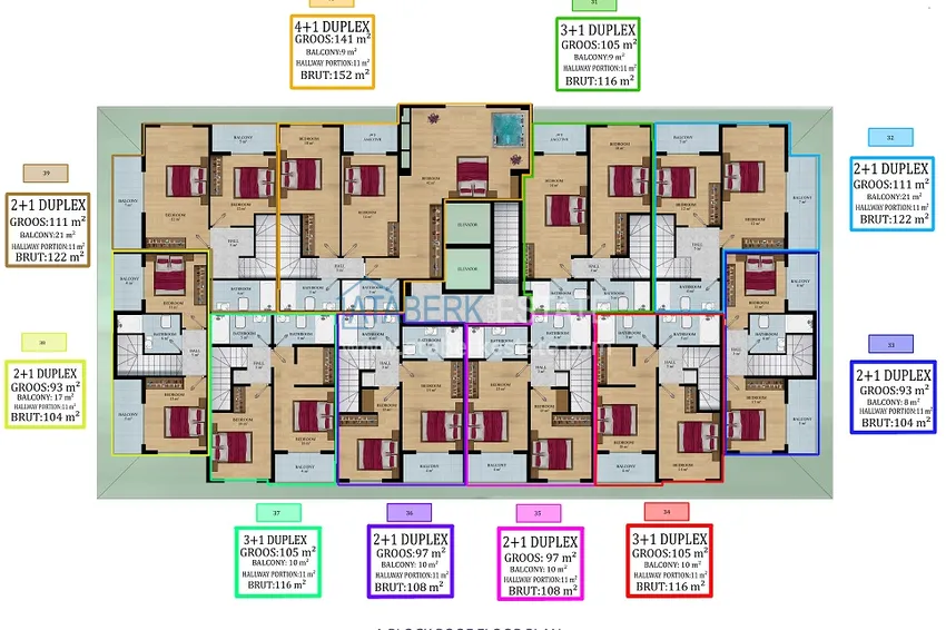 Купить дешево Инвестиционная недвижимость в Алании, район Кестель. Проект Off-plan 5 