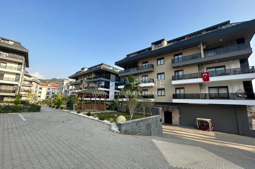 Квартира 2+1 с отдельной кухней и видом на горы, Оба – Алания 6 