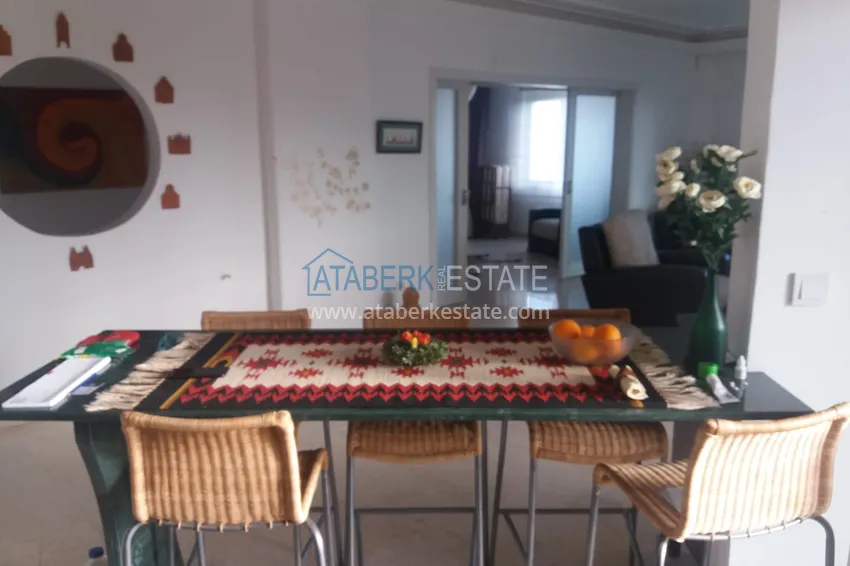 Приобрести Квартира 2+1 с мебелью и видом на море в спальном районе Алании, Джикджилли  6 