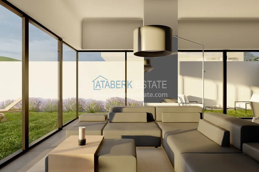 Приобрести Новая фешенебельная частная вилла от застройщика – Алания, район Каргыджак 13 