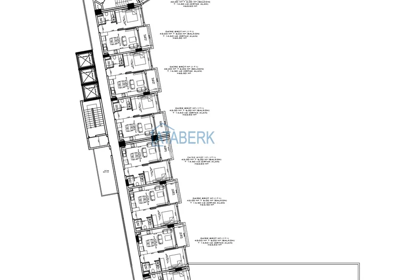 Купить дешево Инвестиционно-привлекательный проект офф-плана в Анталии, район Алтынташ  6 