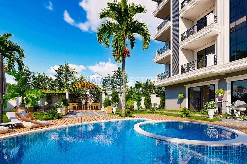 Новый проект на этапе котлована – Алания, район Оба, открыт для ВНЖ 7 