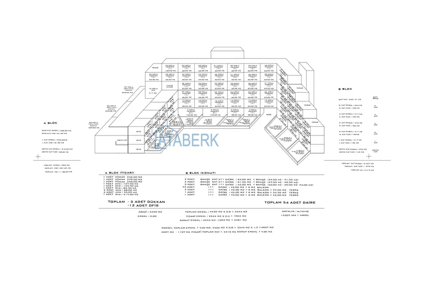 Купить дешево Инвестиционно-привлекательный проект офф-плана в Анталии, район Алтынташ  8 