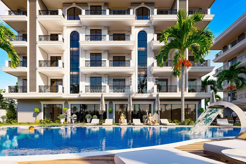 Новый проект на этапе котлована – Алания, район Оба, открыт для ВНЖ 9 