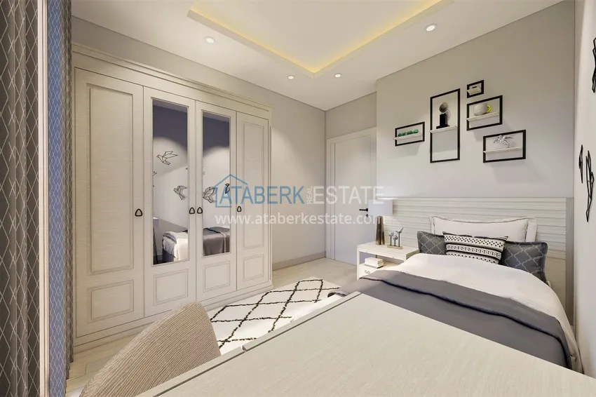 Приобрести Новый проект на этапе котлована – Алания, район Оба, открыт для ВНЖ 18 