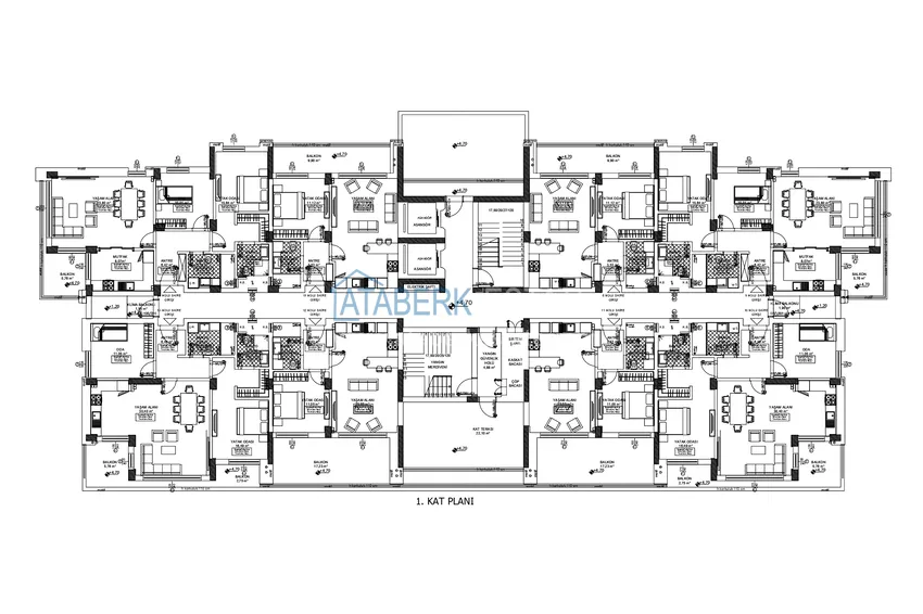 Купить дешево Новый инвестиционный проект жилого комплекса в Анталии, район Алтынташ 2