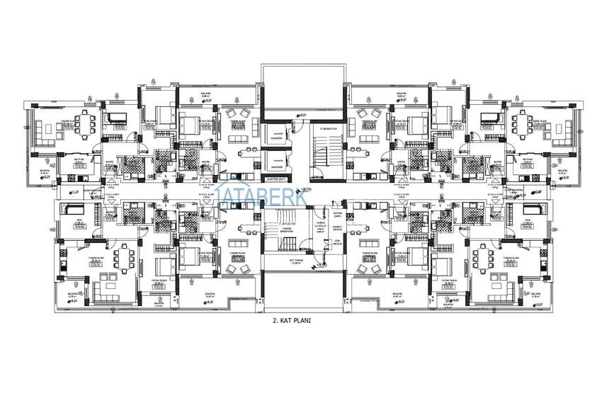 Купить дешево Новый инвестиционный проект жилого комплекса в Анталии, район Алтынташ 3