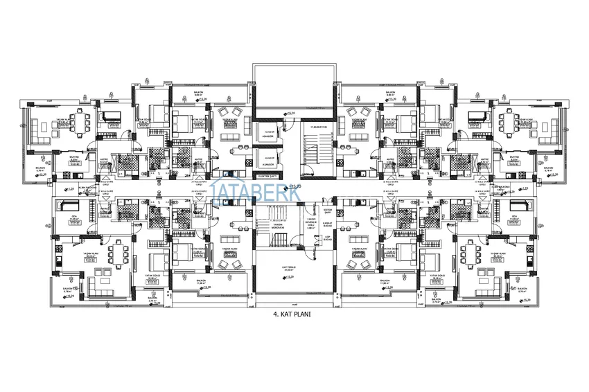 Купить дешево Новый инвестиционный проект жилого комплекса в Анталии, район Алтынташ 5
