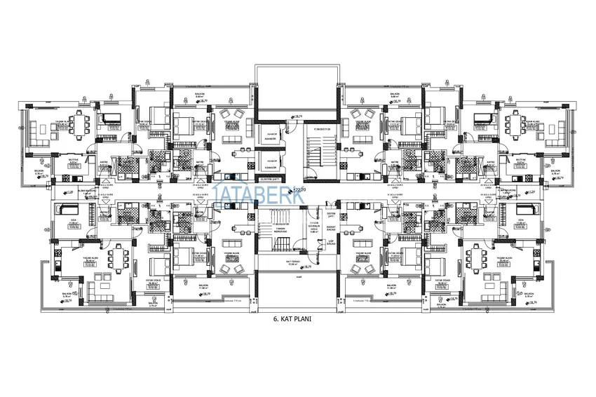 Купить дешево Новый инвестиционный проект жилого комплекса в Анталии, район Алтынташ 7