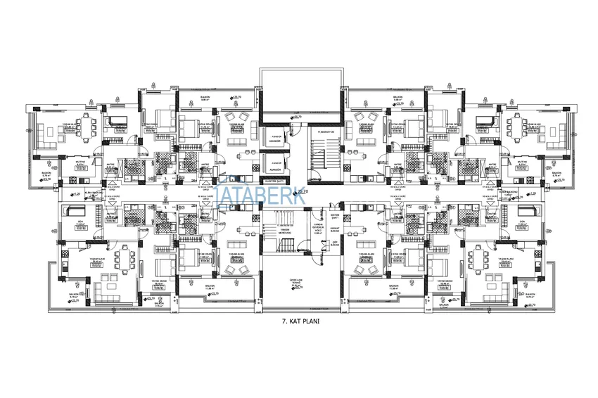 Купить дешево Новый инвестиционный проект жилого комплекса в Анталии, район Алтынташ 8