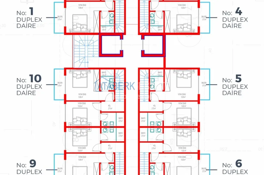 Купить дешево Курортная недвижимость на этапе котлована – новый проект Off-plan в Алании, район Тюрклер 20 