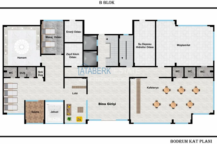 Купить дешево Новый стильный инвестиционный проект на этапе строительства в районе Оба, Алания 8