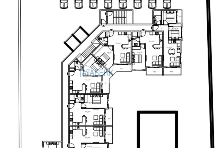 Купить дешево Курортная недвижимость с видом на море по выгодным ценам на этапе котлована – Алания, Паяллар 2 