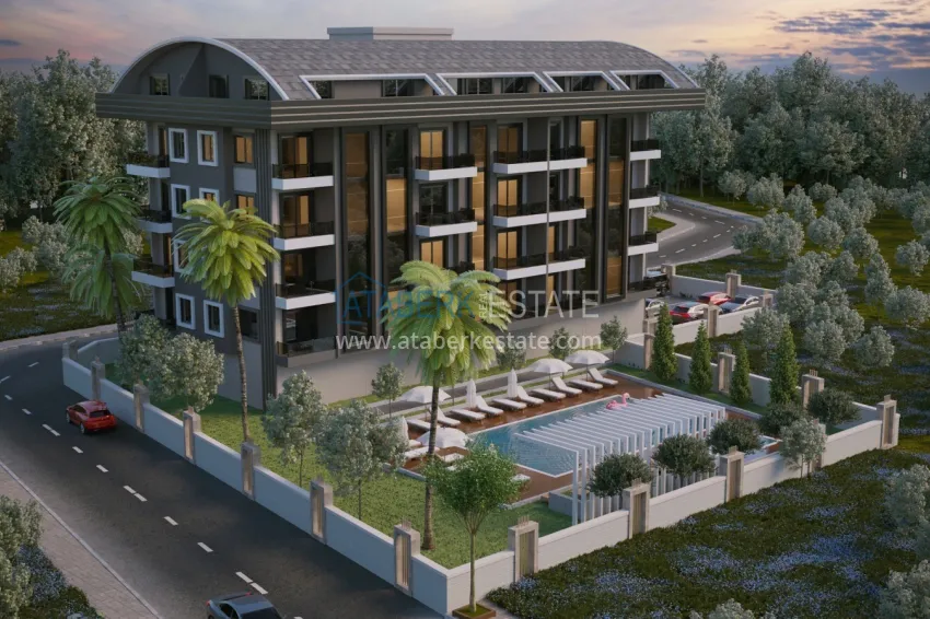 Готовые квартиры по ценам напрямую от застройщика в новом жилом комплексе – Алания, Оба 10 