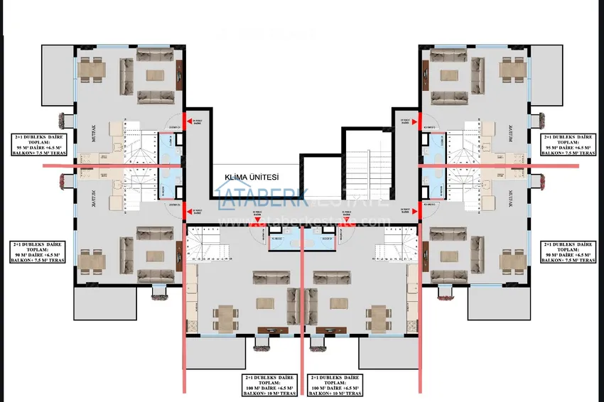 Купить дешево Старт продаж! Квартиры на этапе котлована в районе Оба, Алания 3 