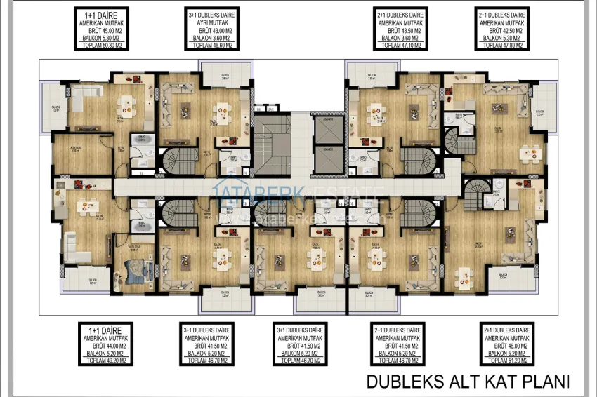 Купить дешево Готовые квартиры по ценам напрямую от застройщика в новом жилом комплексе – Алания, Оба 1 
