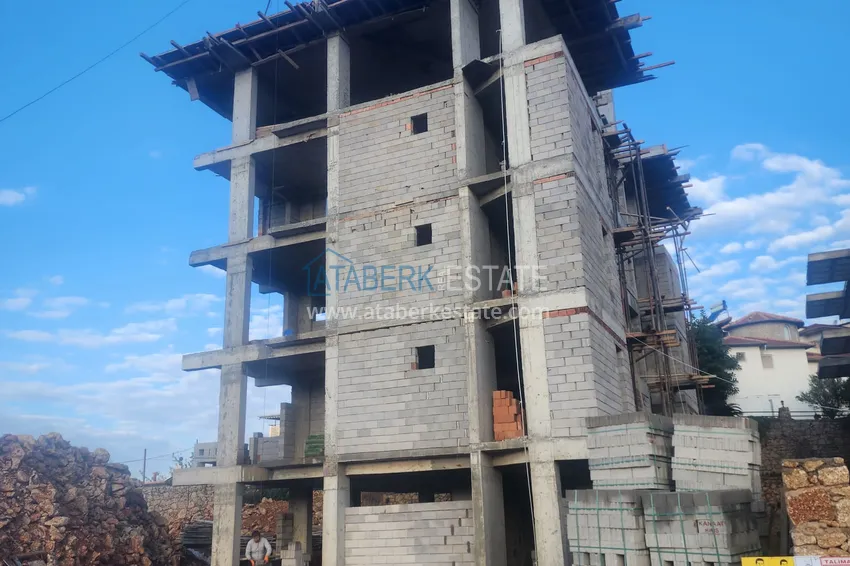 Новый проект малоэтажной резиденции в Алании район Оба 5 