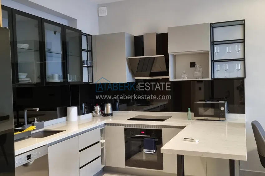 Приобрести Квартира в Каргыджаке с мебелью и видом на море в резиденции на первой береговой 1 