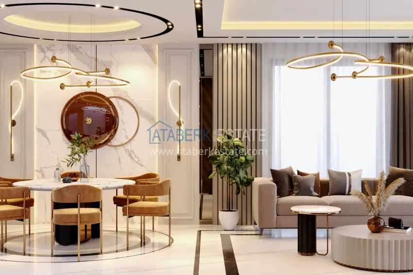 Приобрести Виллы на этапе строительства с правом на гражданство - Анталии, Молла-Юсуф  1 