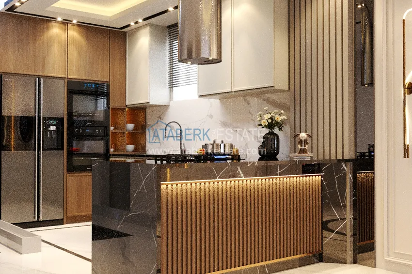 Приобрести Виллы на этапе строительства с правом на гражданство - Анталии, Молла-Юсуф  3 