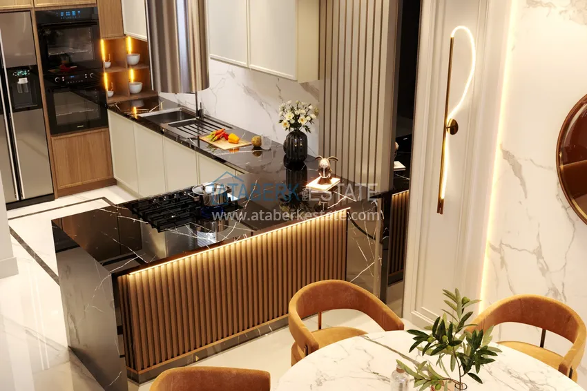 Приобрести Виллы на этапе строительства с правом на гражданство - Анталии, Молла-Юсуф  4 