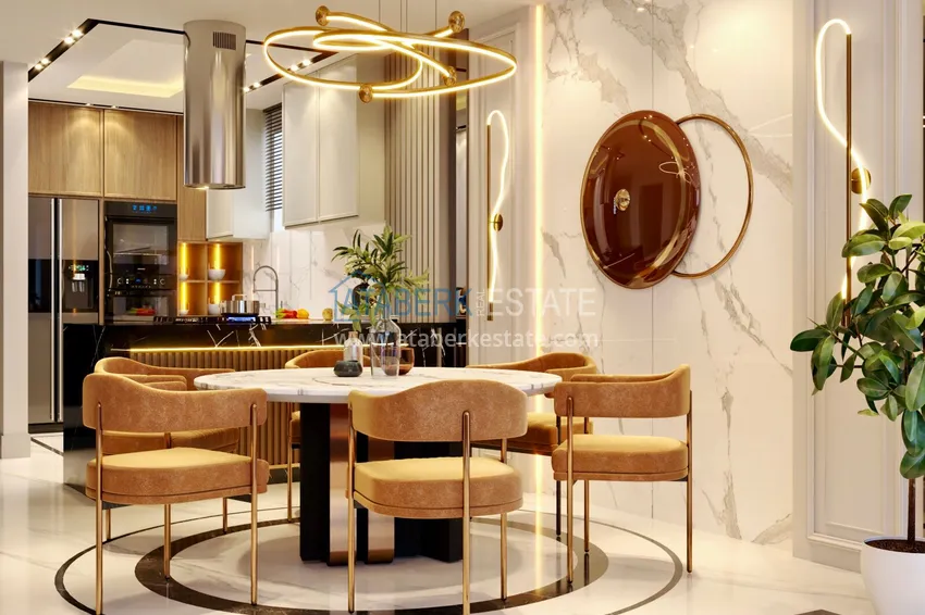 Приобрести Виллы на этапе строительства с правом на гражданство - Анталии, Молла-Юсуф  6 