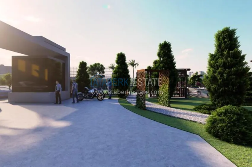 Современный проект с собственной инфраструктурой в популярном районе Мезитли, Мерсин. 14 