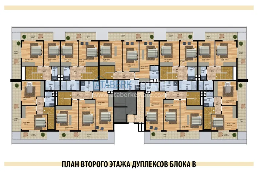 Купить дешево Современный комплекс в Алании, район Оба 4 