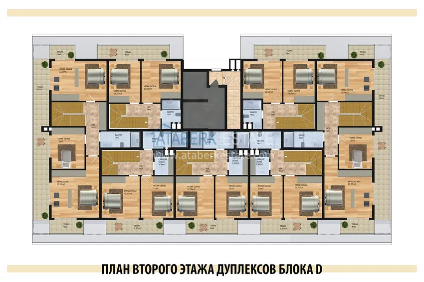 Купить дешево Современный комплекс в Алании, район Оба 5 