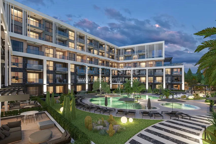 Инвестиционно-привлекательный проект офф-плана в Анталии, район Алтынташ  6 