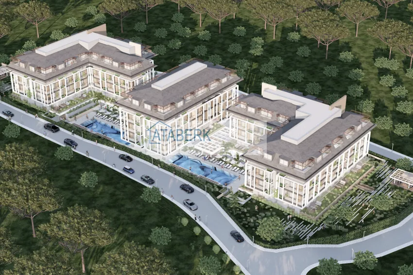 Новая резиденция на этапе строительства в престижном районе Алании – Оба 1