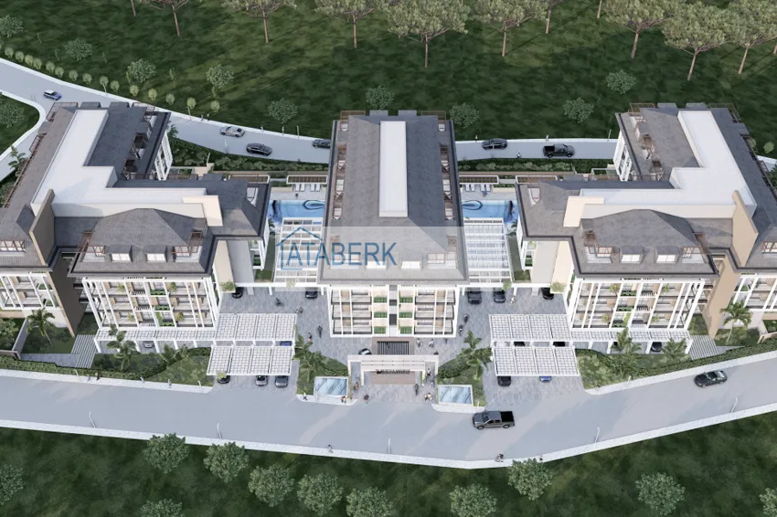 Новая резиденция на этапе строительства в престижном районе Алании – Оба 2