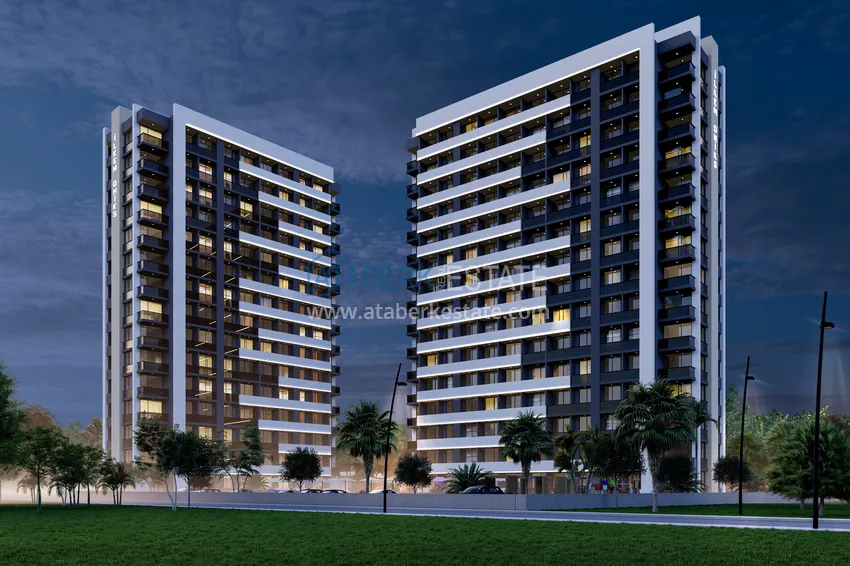 Апартаменты 1+1 в районе Арпачбахшиш в Мерсине 4 