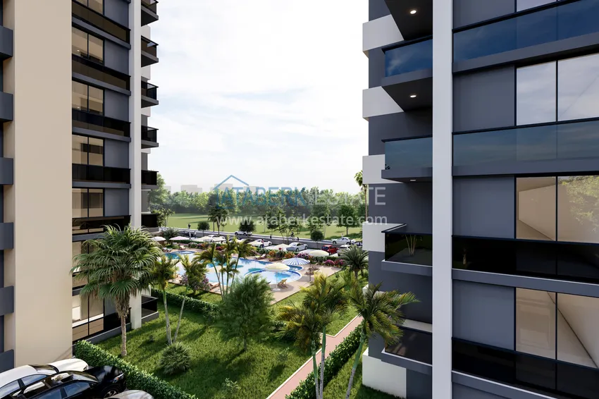 Апартаменты 1+1 в районе Арпачбахшиш в Мерсине 5 