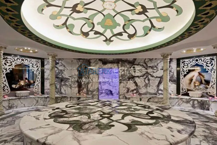 Квартира 2+1 с мебелью и застеклённым балконом, район Оба – Алания 10 