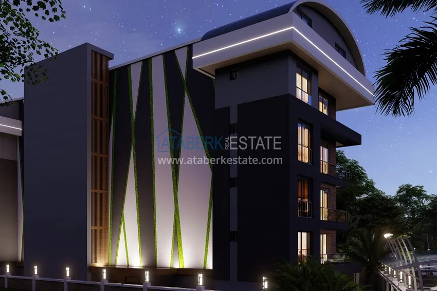 Новый комплекс комфорт-класс в Алании, район Паяллар 11 