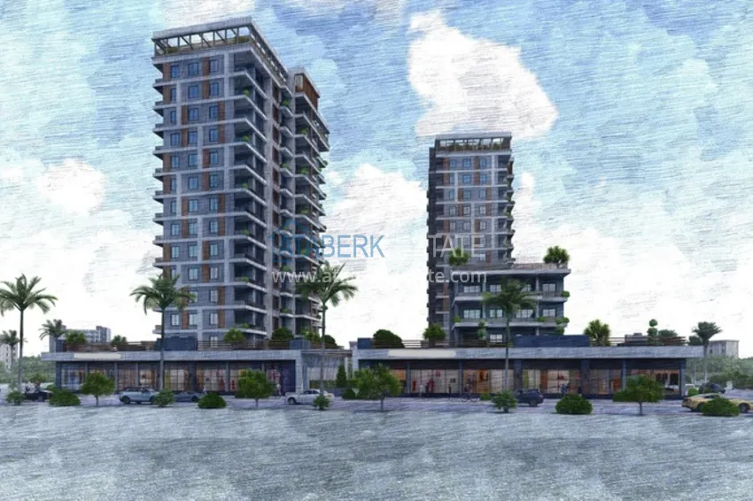 Современный проект с собственной инфраструктурой в популярном районе Мезитли, Мерсин. 12 