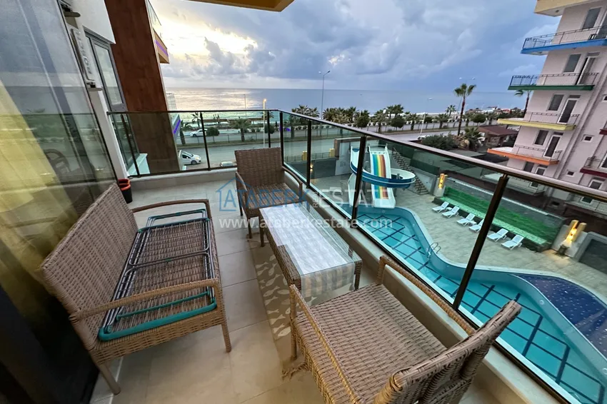 Приобрести Квартира 1+1 меблированная с открытым видом на море, район Махмутлар – Алания 11 