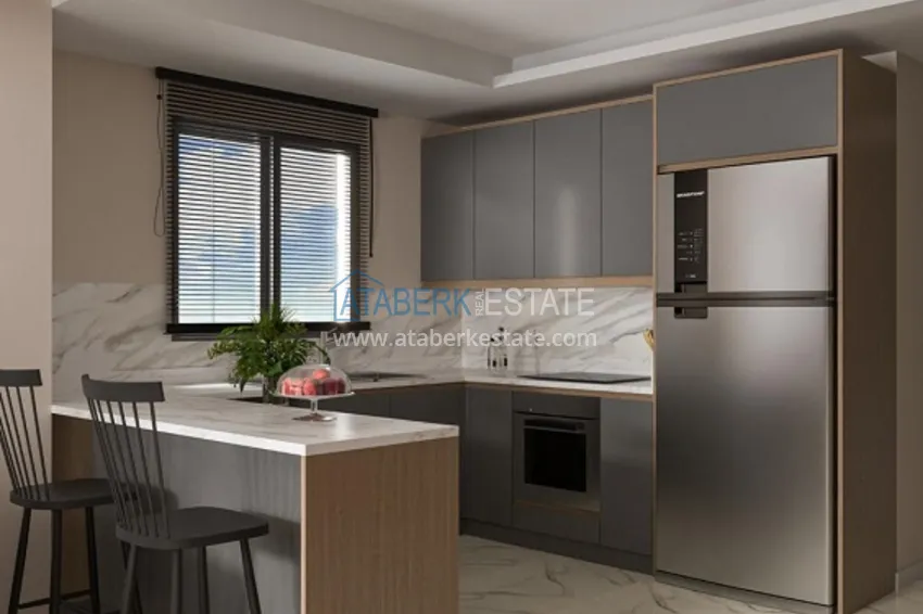 Приобрести Современный жилой комплекс с инфраструктурой комфорт-класса в районе Арпачбахшиш 11 