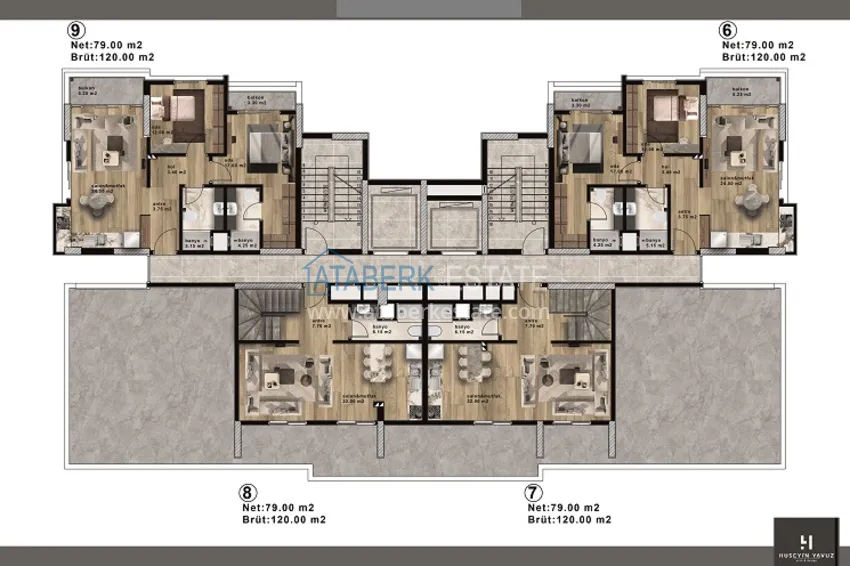 Купить дешево Новый проект с комфортной инфраструктурой в популярном районе Мезитли. 1 
