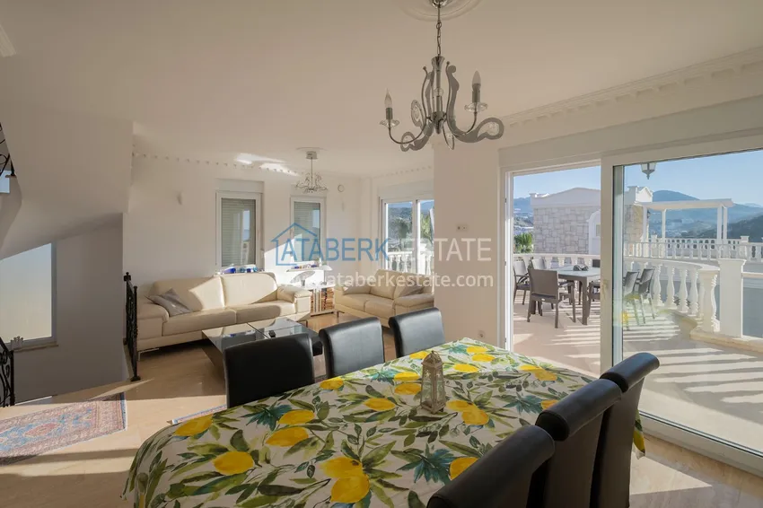 Приобрести Вилла в районе Конаклы с мебелью, частным бассейном и видовыми характеристиками 16 